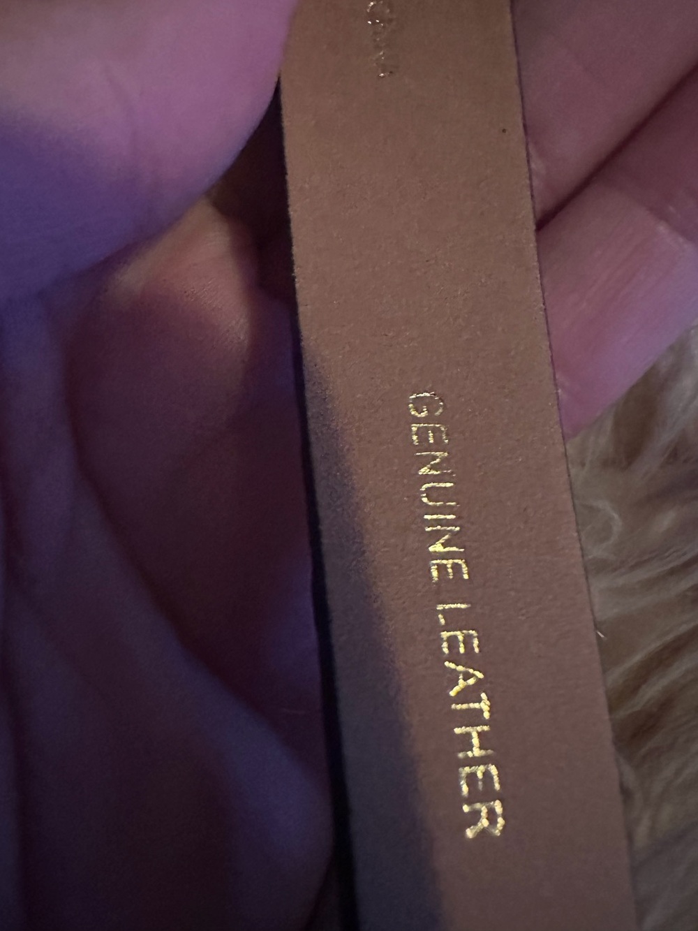 Kate Spade Leopard Print Haircalf Belt - Picture 5 of 8